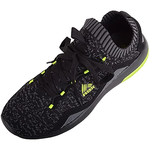 Mens Lightweight Breathable Mesh Slip On Walking Running Sports Trainers Sneakers - Grey - UK 9 / EU 43