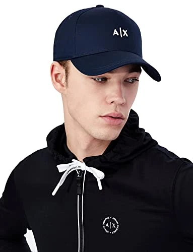 Men's Logo Baseball Cap, Blue, One Size