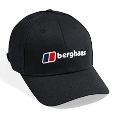 Mens Logo Recognition Baseball Cap | Snap Adjuster, Black, One Size