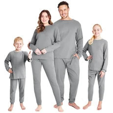 Mens Long Pyjamas Set, 2 Piece Cotton Loungewear - Gifts for Him (Charcoal, XL) Mens Long Pyjamas Set, 2 Piece Cotton Loungewear - Gifts for Him (Charcoal, XL)
