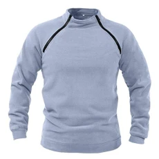 Men's Long Sleeve Pullover Sweatshirt Solid Color Pullover Hoodie Coat Top Men's Casual Sports Pullo