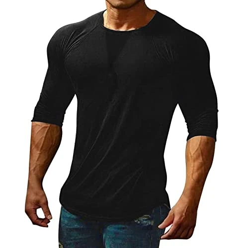 Mens Long Sleeve T Shirt Long Sleeve Polo Shirts Mens Work Polo Shirts for Men Spring and Summer New