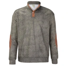 Mens Long Sleeve T Shirt Long Sleeve Polo Shirts Mens Work Polo Shirts for Men's Fashion Spring and Autumn Casual Long Sleeve Button Solid Color Long Sleeve T Shirt Top Boy Indoor Slipper (AG, L)