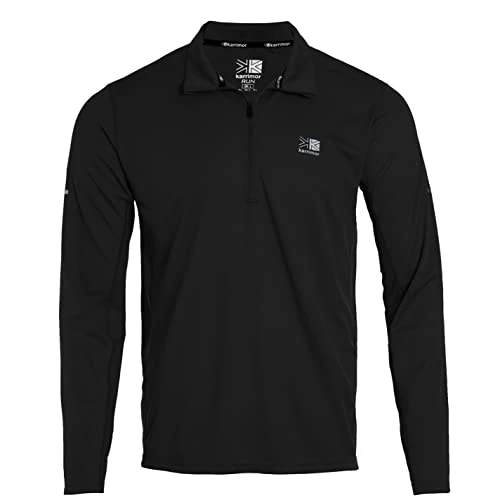 Mens Long Sleeve Zip Top