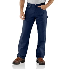Men's Loose Fit Carpenter Jean, Navy, 32x30