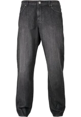 Men's Loose Fit Jeans Trouser, Real Black Washed, 36W / 32L Men's Loose Fit Jeans Trouser, Real Black Washed, 36W / 32L