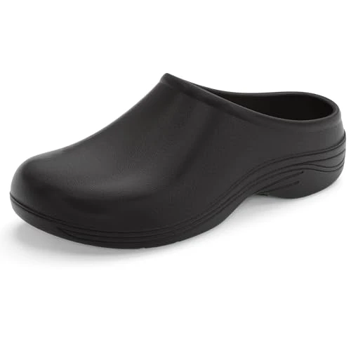 Men's Lorton Slip-On Garden Clogs - Black - 8 UK