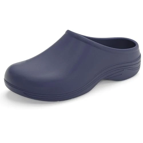 Men's Lorton Slip-On Garden Clogs - Oxford Blue - 8 UK
