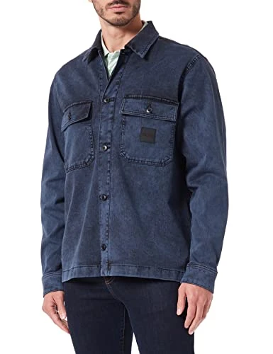 Men's Lovvo BC Denim Jacket, Medium Blue424, M