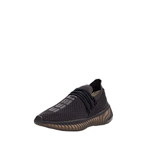 Men's Low Crema Trainers, Black light brown, 12 UK