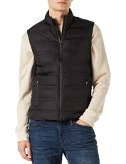 Men's LW Gilet Jacket, Black (Black), L