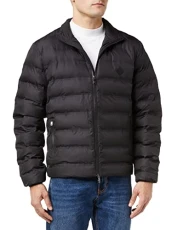 Men's Lw Moto Quilted Jacket, Black (Black), M UK Men's Lw Moto Quilted Jacket, Black (Black), M UK