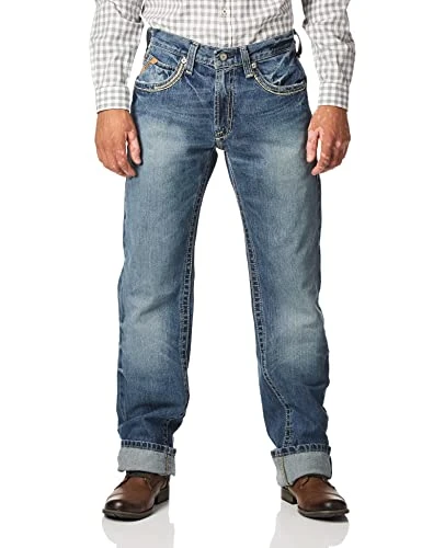 Men's M5 Slim Stackable Straight Leg Jeans, Gambler, 32 W/32 L
