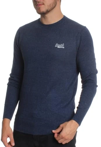 Men's M61001NS Jumper, Blu (Dull Navy), X-Large