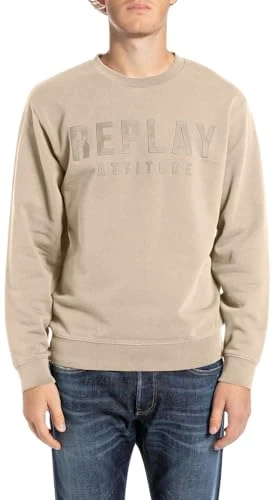 Men's M6975 Sweatshirt, 803 Light Taupe, M