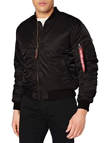 Men's MA-1 VF 59 Bomber Jacket, Black, L