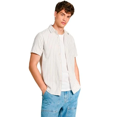 Men's Maco Shirt, White (White), XS