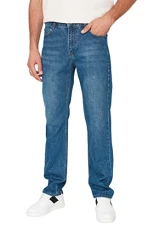 Men's Man Straight Jeans, Navy Blue, 29 Men's Man Straight Jeans, Navy Blue, 29