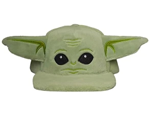 Men's Mandalorian Novelty Baseball Cap Grogu, Green, One Size