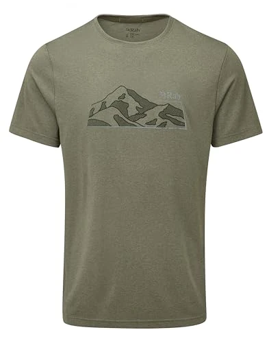 Men's Mantle Mountain Tee Light Khaki