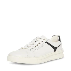Men's McCord Sneaker, White/Black Leather, 7.5 UK Men's McCord Sneaker, White/Black Leather, 7.5 UK