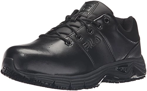 Men's Memory Breach Work Slip Resistant Steel Toe Low Walking Shoe