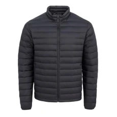 Mens Men Packable Light Weight Down Jacket Black XL