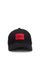 Mens Men-X 581-RL Cotton-Twill Cap with red Logo Label