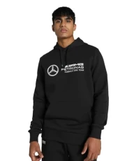 Mens Mercedes-AMG Petronas F1 ESS Hoodie  Black XL