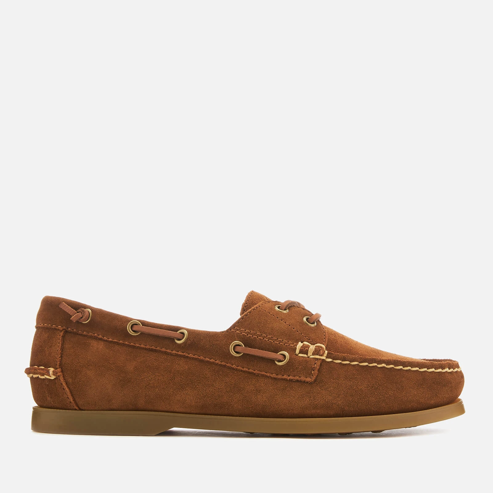 Mens Merton Suede Boat Shoes - Tan
