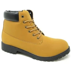 Mens Military Style Army Biker Smart Lace Up Work Ankle Chelsea Boots Shoes Size