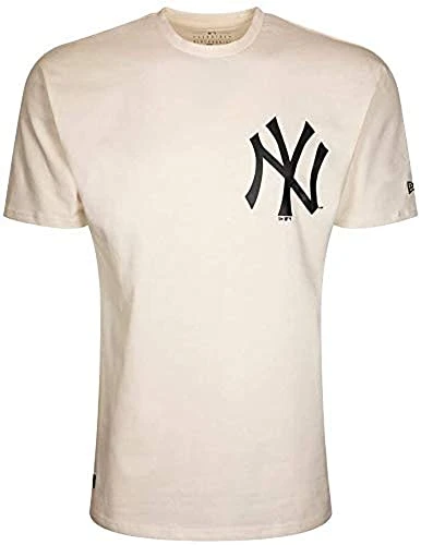 Men's Mlb Big Logo Oversized Tee Neyyan Sfp Short Sleeve T Shirt, White, XS-S UK