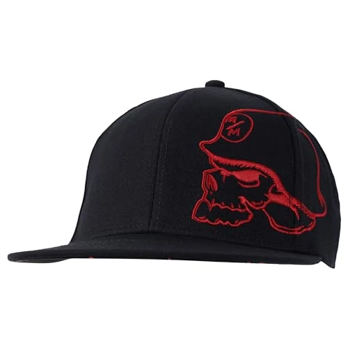 Men's Mobber Flex Hat Baseball Cap, Black, L-XL