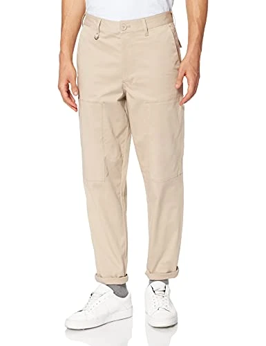 Men's Modern Cargo with Hook Casual Pants, Pure Cashmere, M Beige