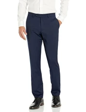 Men's Modern Fit Suit Separate with Stretch (Blazer & Pant) Business Jacket, Navy, 40 Regular Men's Modern Fit Suit Separate with Stretch (Blazer & Pant) Business Jacket, Navy, 40 Regular