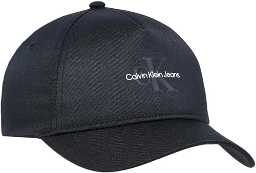 Men's Mono Logo Baseball Cap, Black (Black), One Size