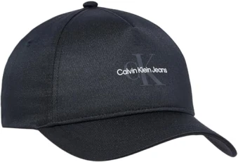 Men's Mono Logo Baseball Cap, Black (Black), One Size Men's Mono Logo Baseball Cap, Black (Black), One Size