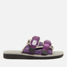 Men’ Moto-Cab-PT3 Nylon Sandals - UK - Purple