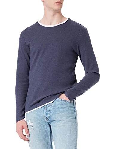 Men's MSW Sarasota Sweatshirt, Dark Blue Melt. (1218), XXXL