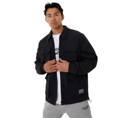Mens Multi Pocket Jacket - Black - S Mens Multi Pocket Jacket - Black - S