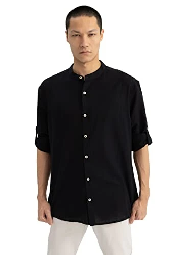 Men's N6491AZ Shirt, Black, 3XL