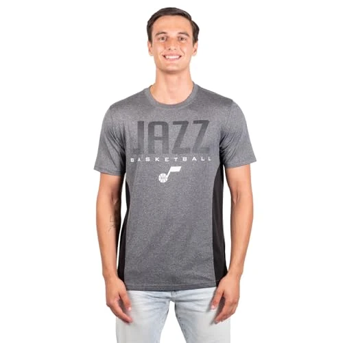 Men's Nba Active T-Shirt for Men, Short Sleeve Men's Active Tee Shirt NBA