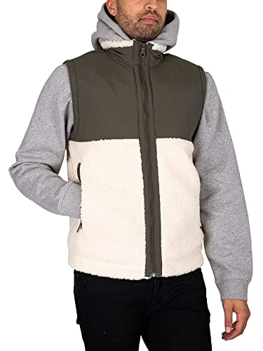 Mens Nehemah Gilet Cream XL
