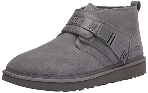 Men's Neumel Snapback Chukka Boot, Metal, 4 UK