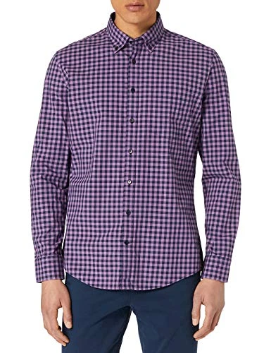 Men's New BD Pocket Patch5 Button Down Shirt, Lilac, 40