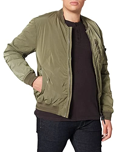 Men's New Military Bomber JKT Jackets, Khaki, XXX-Large