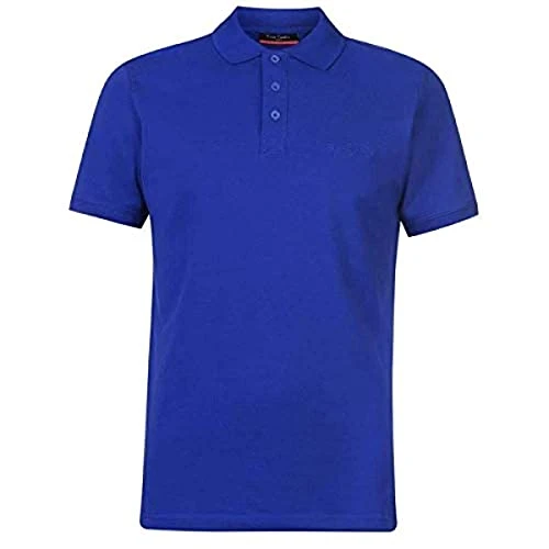 Mens New Season Classic Fit Premium Cotton Polo T Shirt (Small, Royal)