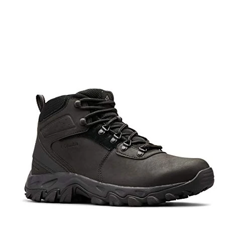 Men's Newton Ridge Plus 2 WP waterproof mid rise hiking boots, Black (Black x Black), 9 UK