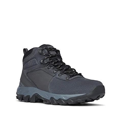 Men's Newton Ridge Plus II Suede Waterproof Boot, Breathable with High-Traction Grip Hiking, Shark/B