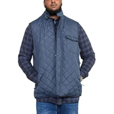 Mens Nightingale Big Tall Quilted Gilet - 5XL